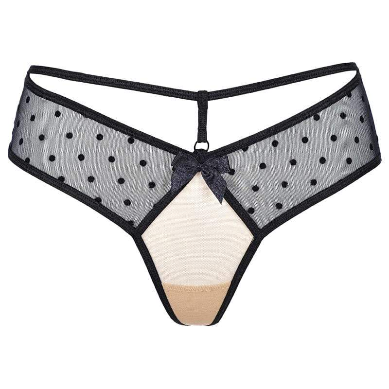 Axami Seductive Dots Sexy Sheer String Thong Panty