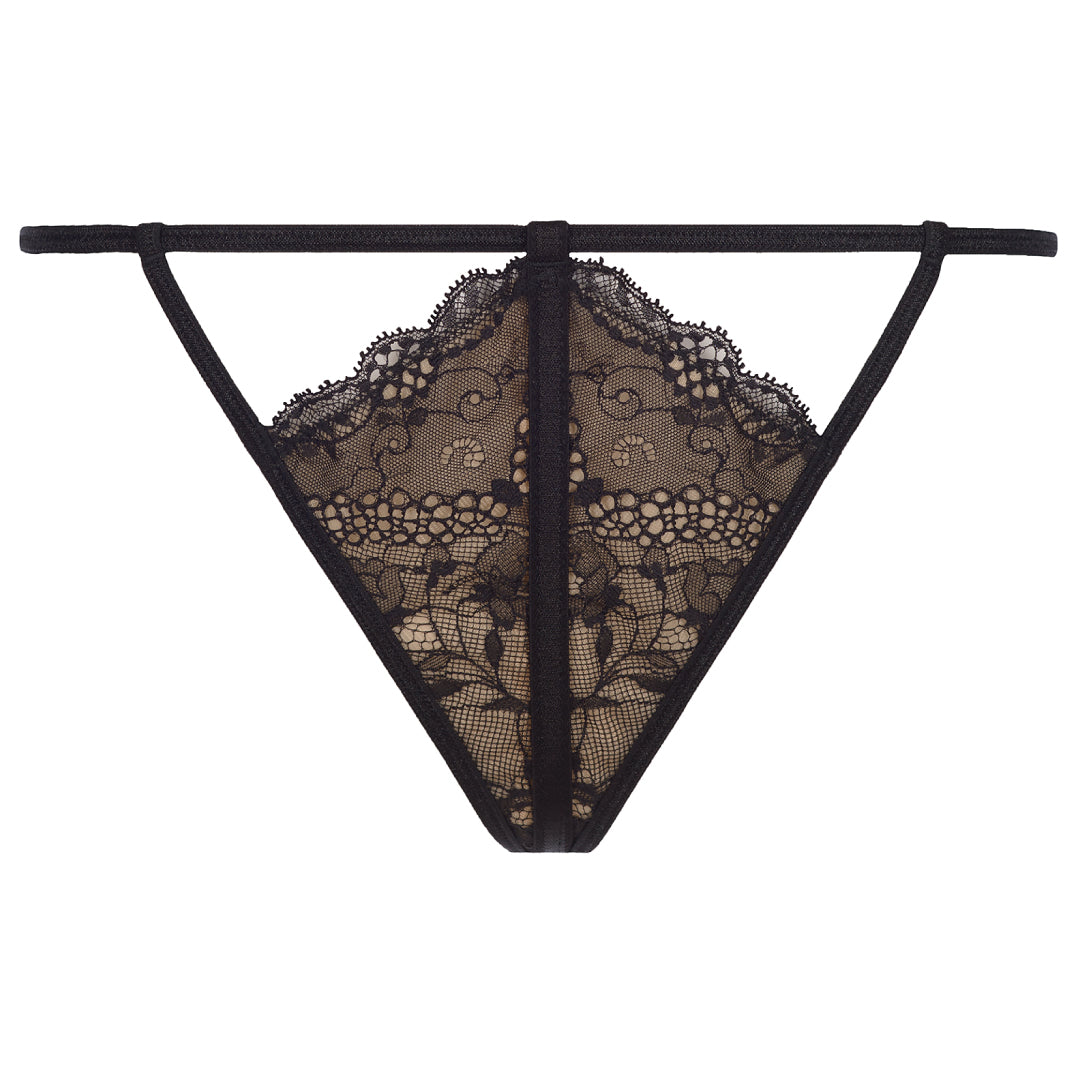 Axami Panna Cotta Lace G-String Thong