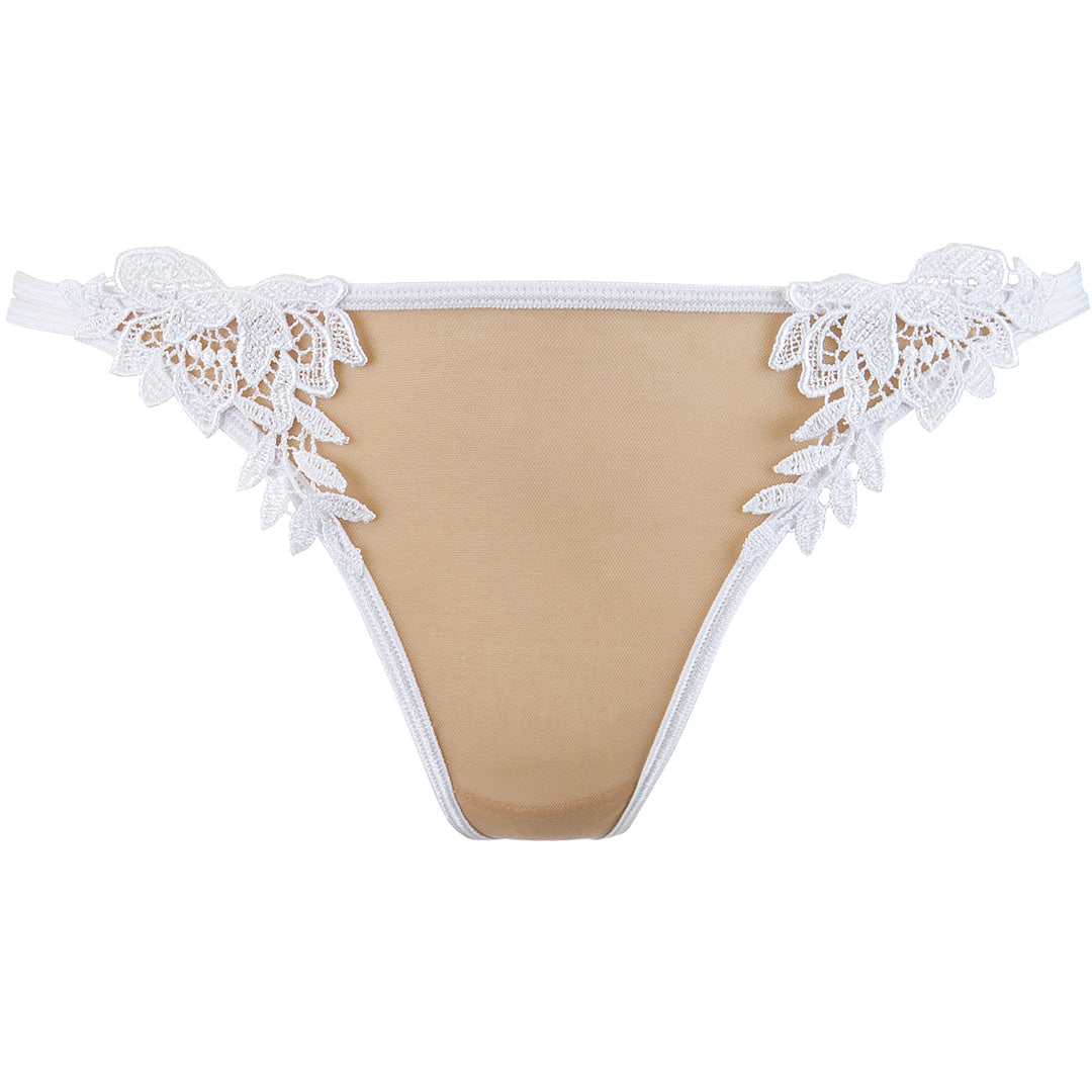 Axami Naughty in Nude White Sexy String Thong