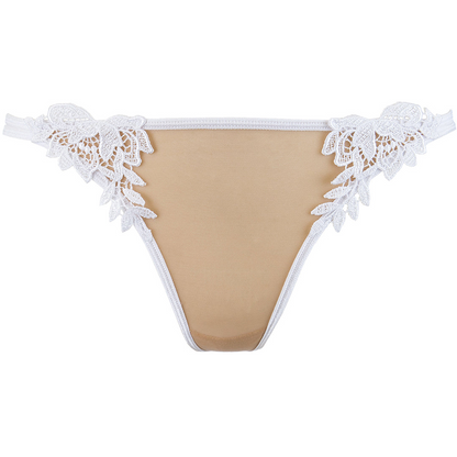 Axami Naughty in Nude White Sexy String Thong