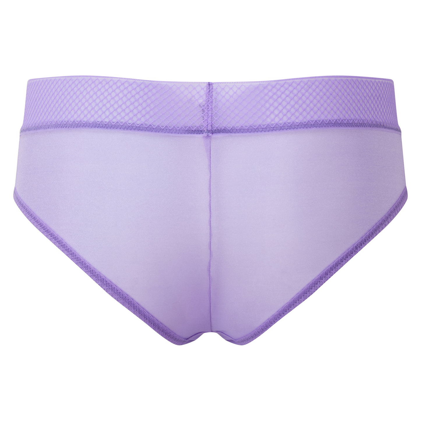 Gossard Glossies Violet Sheer Mesh Cheeky Short Panty