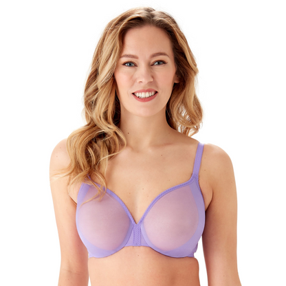 Gossard Glossies Violet Sexy Sheer Mesh Molded Bra