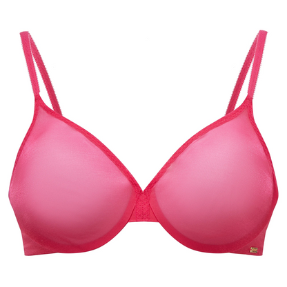 Gossard Glossies Magenta Sexy Sheer Mesh Molded Bra