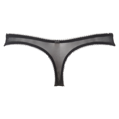 Sheer Thong Panty Gossard Superboost Lace Black