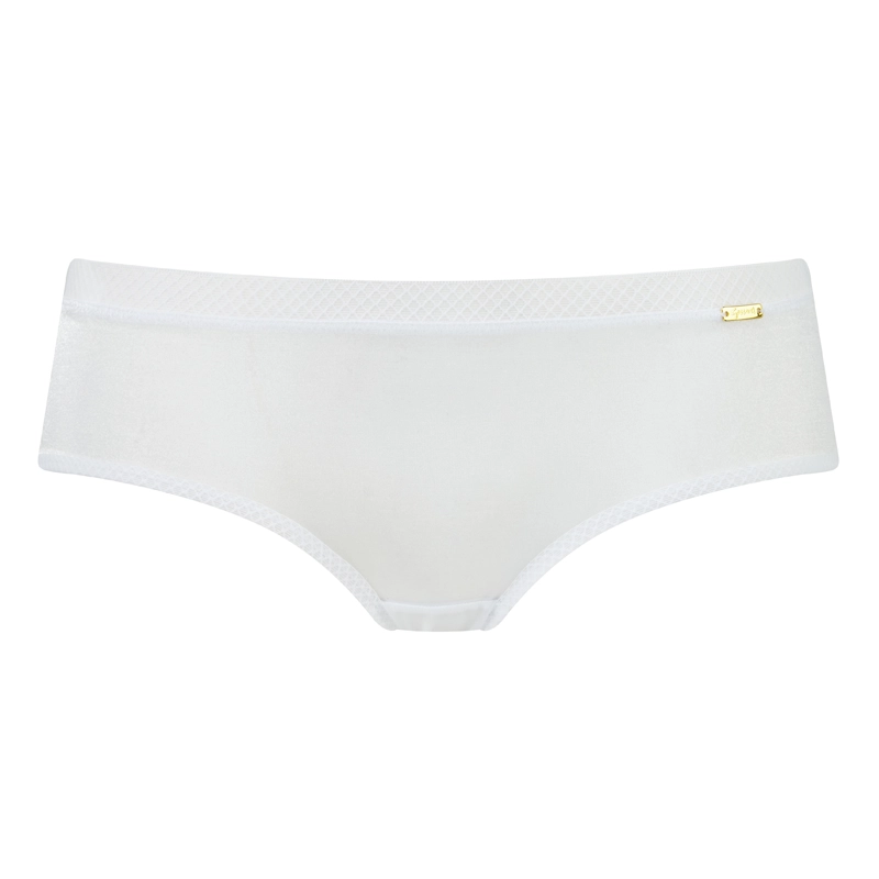 Gossard Glossies White Sheer Shorts Panty