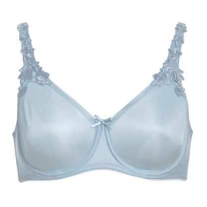 Dominique Mystique Stone Blue Seamless Minimizer Bra