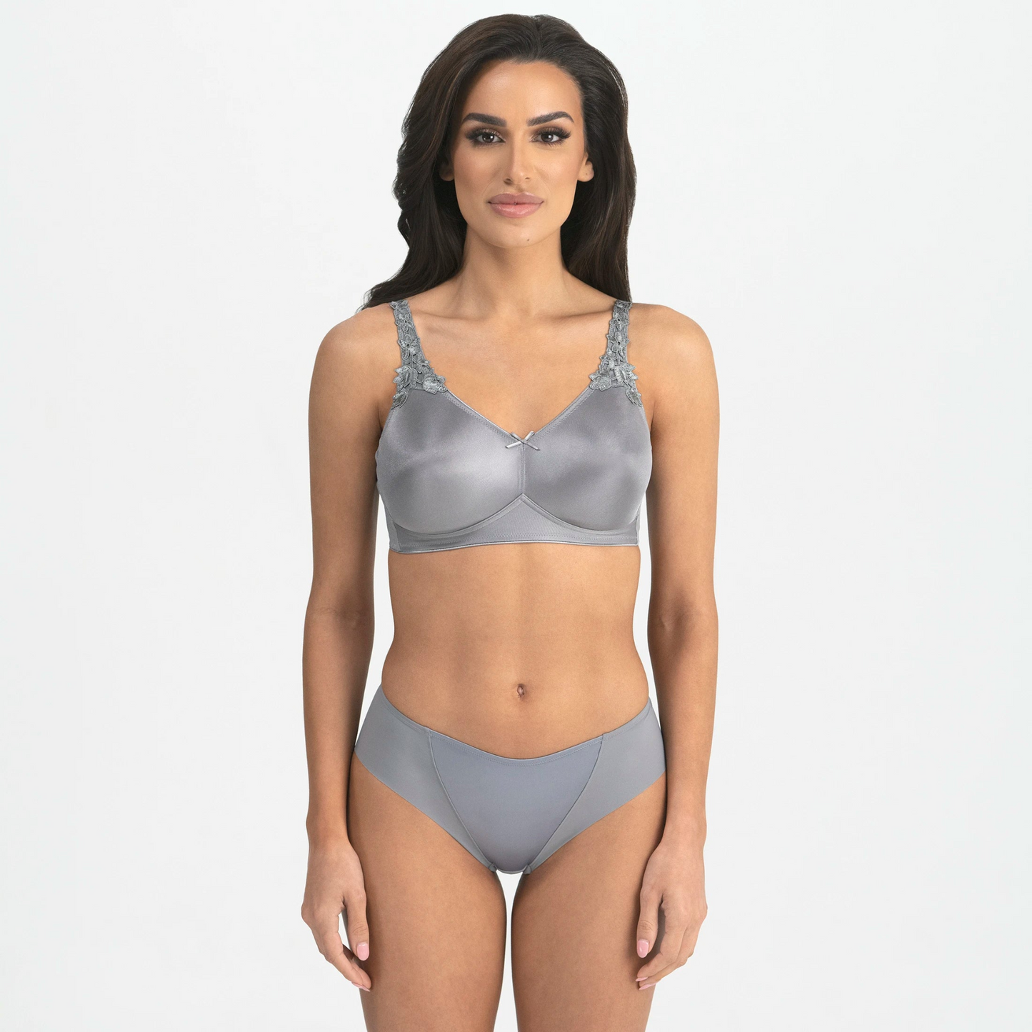 Dominique Jilian Gray Everyday Wireless Minimizer Bra