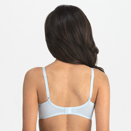 Dominique Mystique Stone Blue Seamless Minimizer Bra