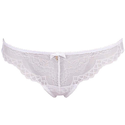 Gossard Superboost Lace White Sheer Thong Panty