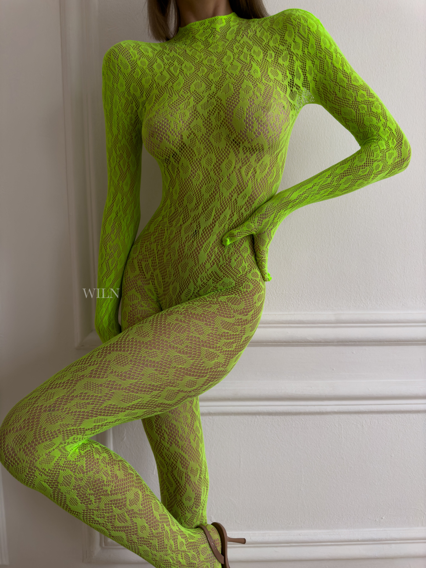 Wiln LIBIDO - Neon Green Bodysuit