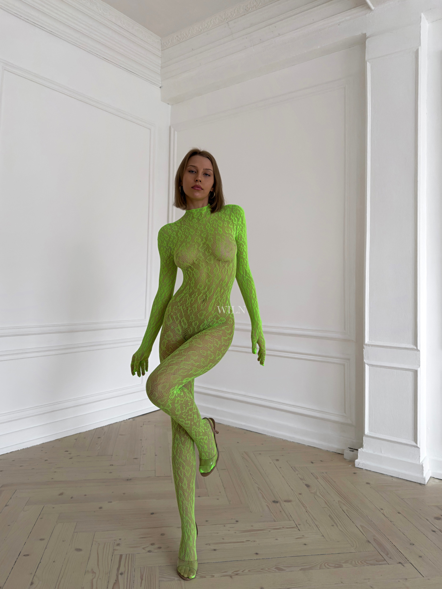 Wiln LIBIDO - Neon Green Bodysuit