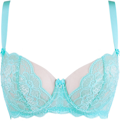 Axami Allure Floral Lace Balconette Bra