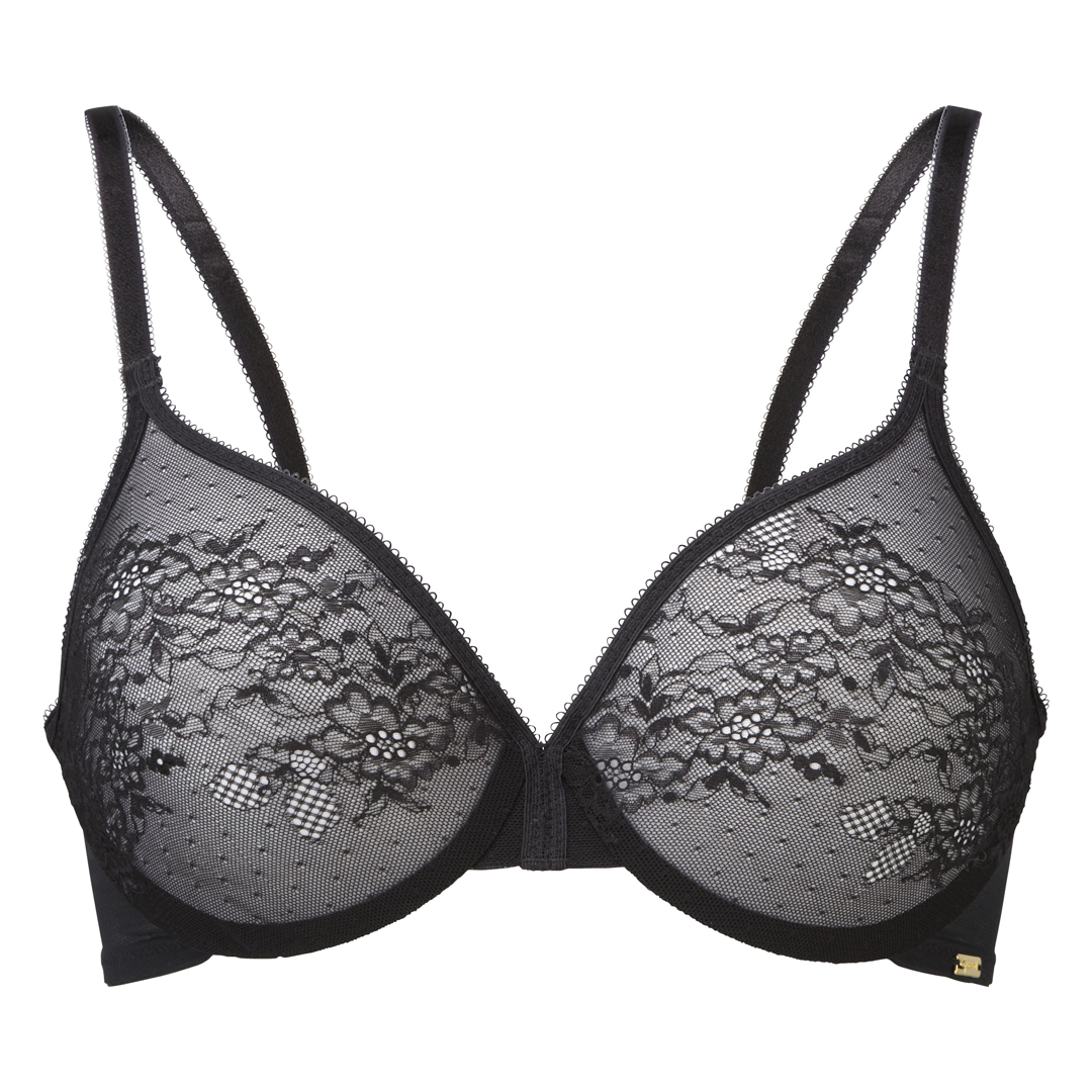 Gossard Glossies Lace Black Molded Bra