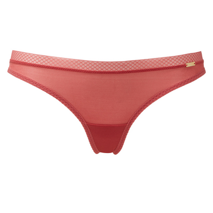 Gossard Glossies Raspberry Sorbet Thong Panty