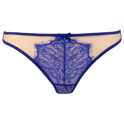 Axami Summer Love Strappy Sheer Mesh Lace Thong Panty