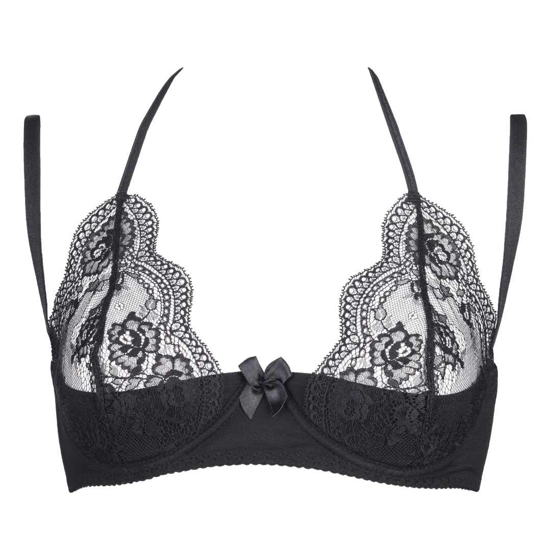 Axami French Kiss Plus Size Sheer Lace Bra