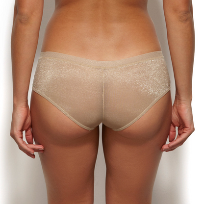 Gossard Glossies Nude Sheer Shorts Panty