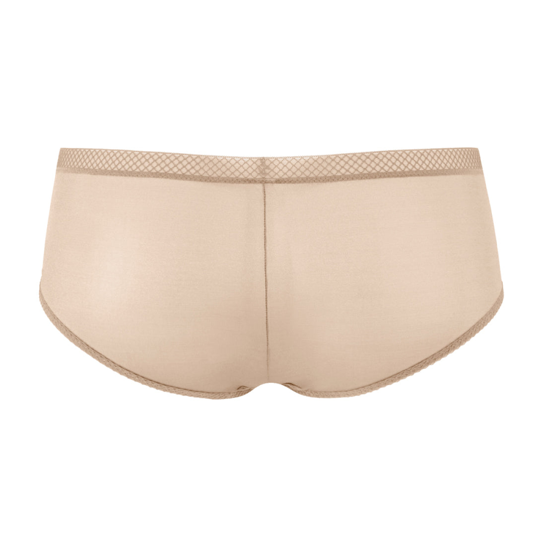 Gossard Glossies Nude Sheer Shorts Panty