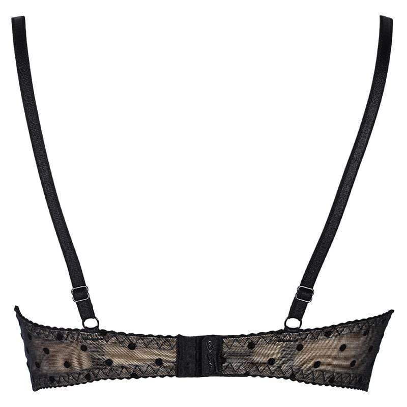 Axami Seductive Dots Sheer Demi Bra