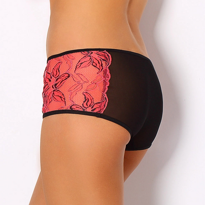 Paripari La Furia Sheer Mesh Boyshort Panty