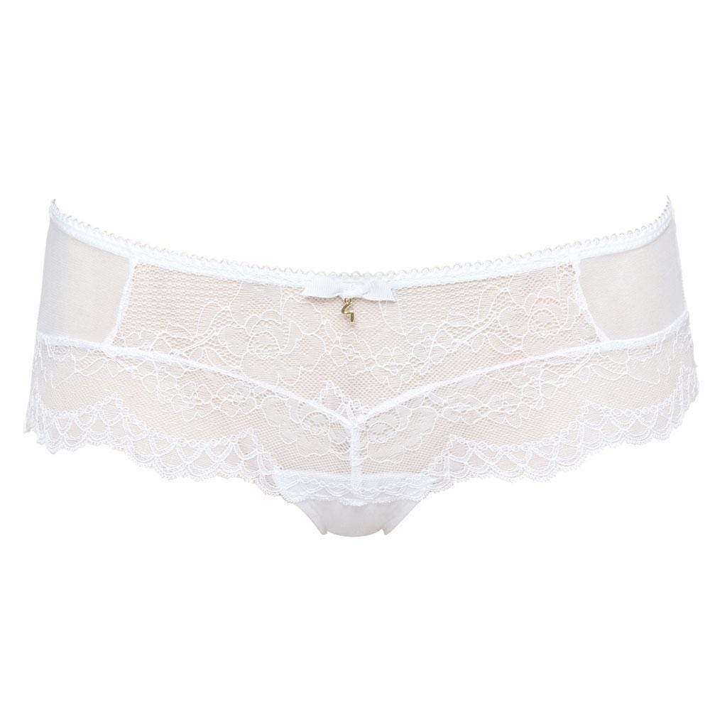 Gossard Superboost Lace White Sheer Shorts Panty